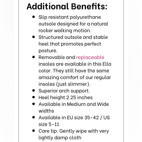 NWOT Alegria Maya Walnut Mary Jane Inspired Wedge Women’s Size 37 = 7 - 7.5 - Picture 14 of 16